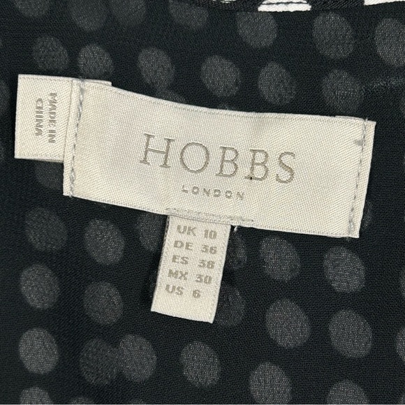 Womens Midi Shift Dress Size 6 (Small) Short Sleeve Pockets Polka Dot Bow‎ Twee - Picture 7 of 14